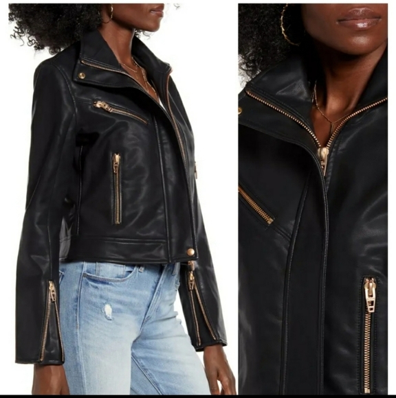 𝅺Blank NYC faux leather jacket - Picture 7 of 10